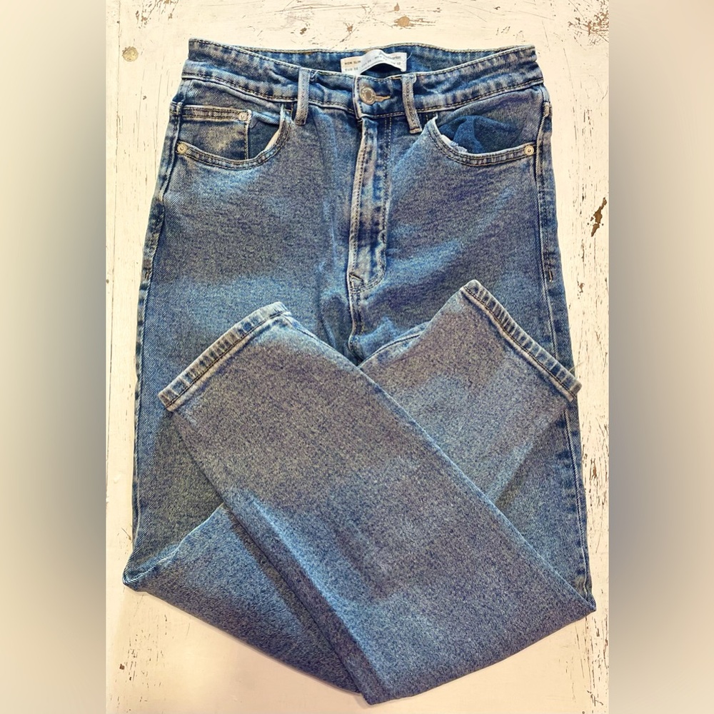 Stradivarius Mom Slim Jeans Sz 06